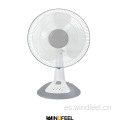 Ventilador de mesa pequeño eléctrico de enfriamiento decorativo de función de alta velocidad de verano de plástico agradable de estilo nuevo flexible de 16 pulgadas